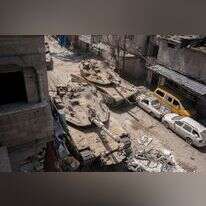 כוחות שריון במהלך הלחימה ברצועת עזה. | דובר צה"ל