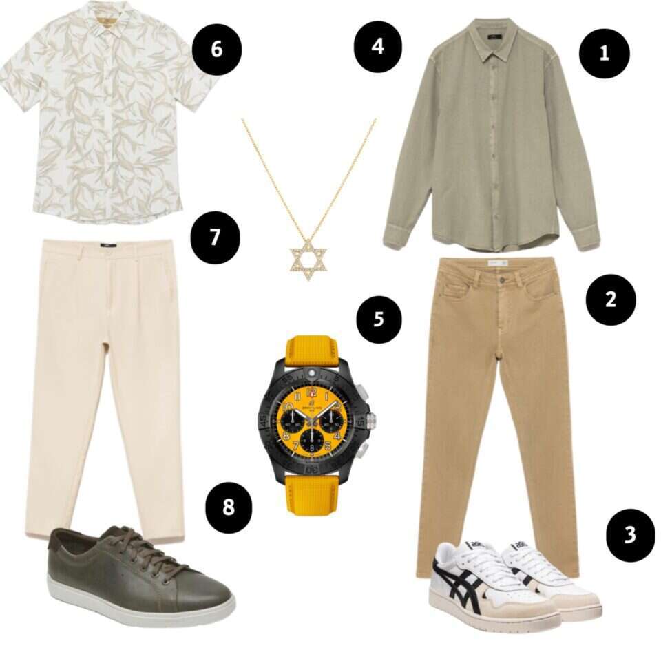 ההמלצות שלנו לצעירים: 1) חולצה של קסטרו. | אסיה רביבו  2) מכנסיים של גולף.