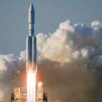 שיגור לוויין רוסי לחלל, בחודש שעבר. | EPA/IVAN TIMOSHENKO