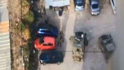 לוחמי סיירת חרוב בג'נין. | מתוך סרטון של דובר צה"ל לוחמי סיירת חרוב בג'נין. | מתוך סרטון של דובר צה"ל