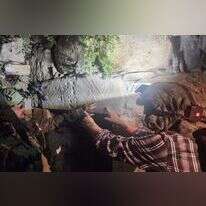 זאבו, המג"ד ומנורת שבעת הקנים. | ז'אבו ארליך ולוחמי גדוד המילואים 7007