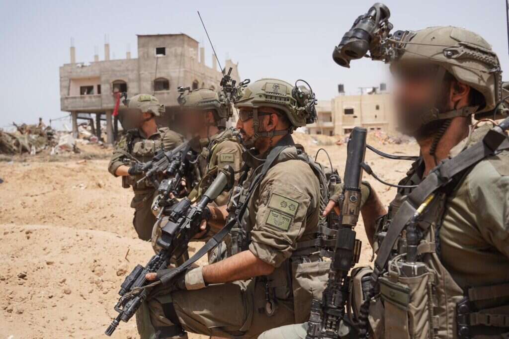 לוחמי צה"ל בעזה. | דובר צה"ל