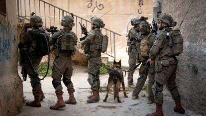 לוחמים בג'נין. | דובר צה"ל. למצולמים אין קשר לכתבה