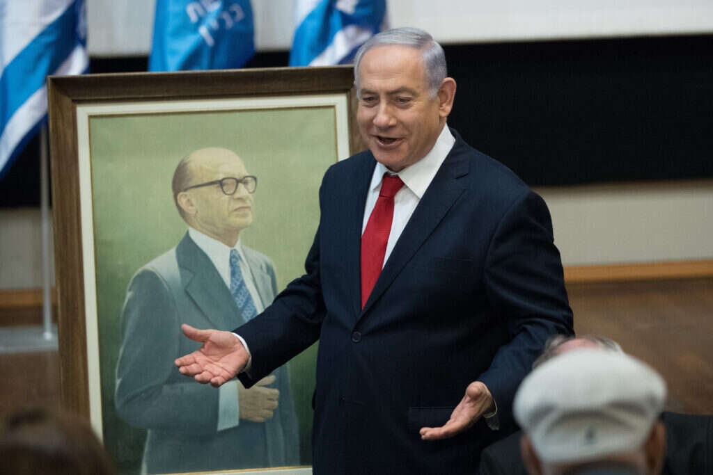 עשרות שנים של אופוזיציה מתגבשות לתחושת חוסר בעלות על המדינה גם כשמגיעים לשלטון. נתניהו. | יונתן זינדל, פלאש 90