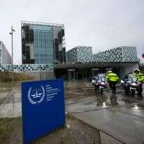 בית הדין הפלילי הבינלאומי בהאג. | איי. פי