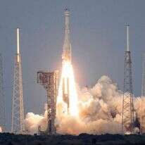 סטארליינר מורכב על גבי המשגר בטיסה לא מאוישת לפני כשנתיים. | Joel KOWSKY NASA / AFP סטארליינר מורכב על גבי המשגר בטיסה לא מאוישת לפני כשנתיים. | Joel KOWSKY NASA / AFP