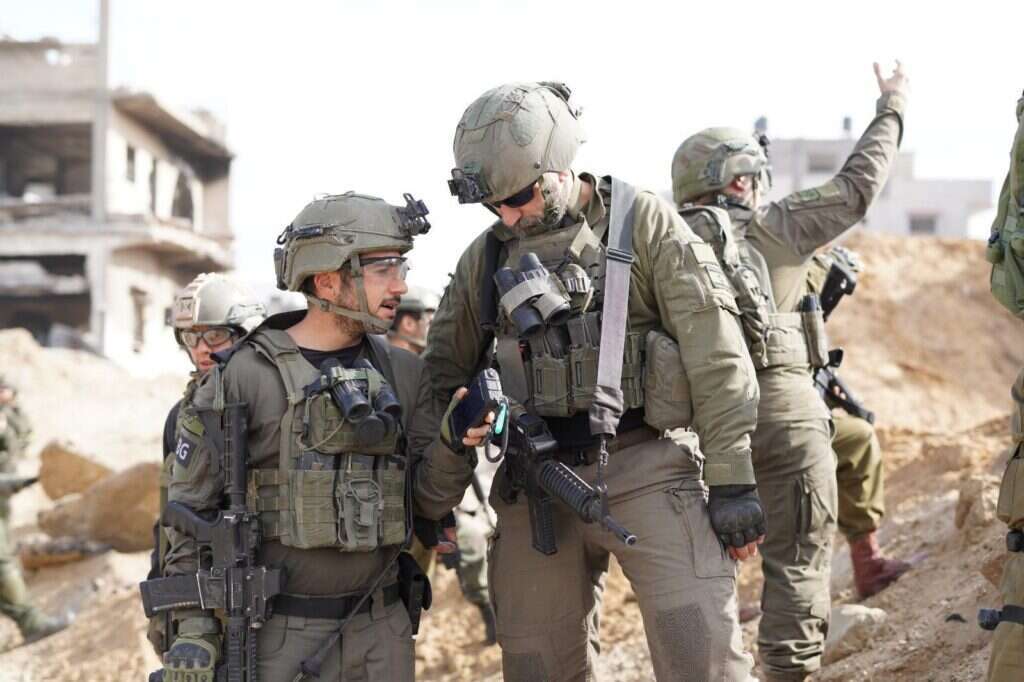 קצין אג"ם של אוגדה 98, סא"ל ברק גנוט. | דובר צה"ל