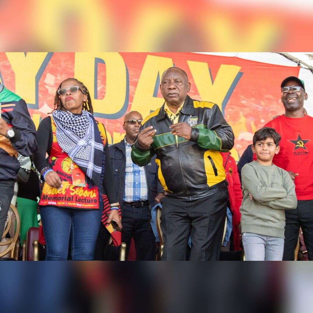 נשיא דרום אפריקה, סיריל רמפוזה. | RODGER BOSCH / AFP) נשיא דרום אפריקה, סיריל רמפוזה. | RODGER BOSCH / AFP)