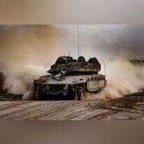 טנק של צה"ל ברפיח. | דובר צה"ל