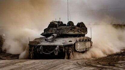 טנק של צה"ל ברפיח. | דובר צה"ל טנק של צה"ל ברפיח. | דובר צה"ל