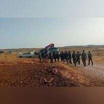 כוחות המשטרה בפינוי בבנימין, הבוקר