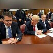 טראמפ בדיון היום. | AP