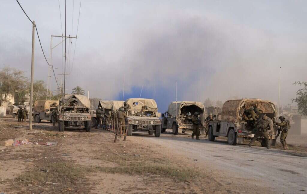 לוחמי צה"ל בעזה. | דובר צה"ל