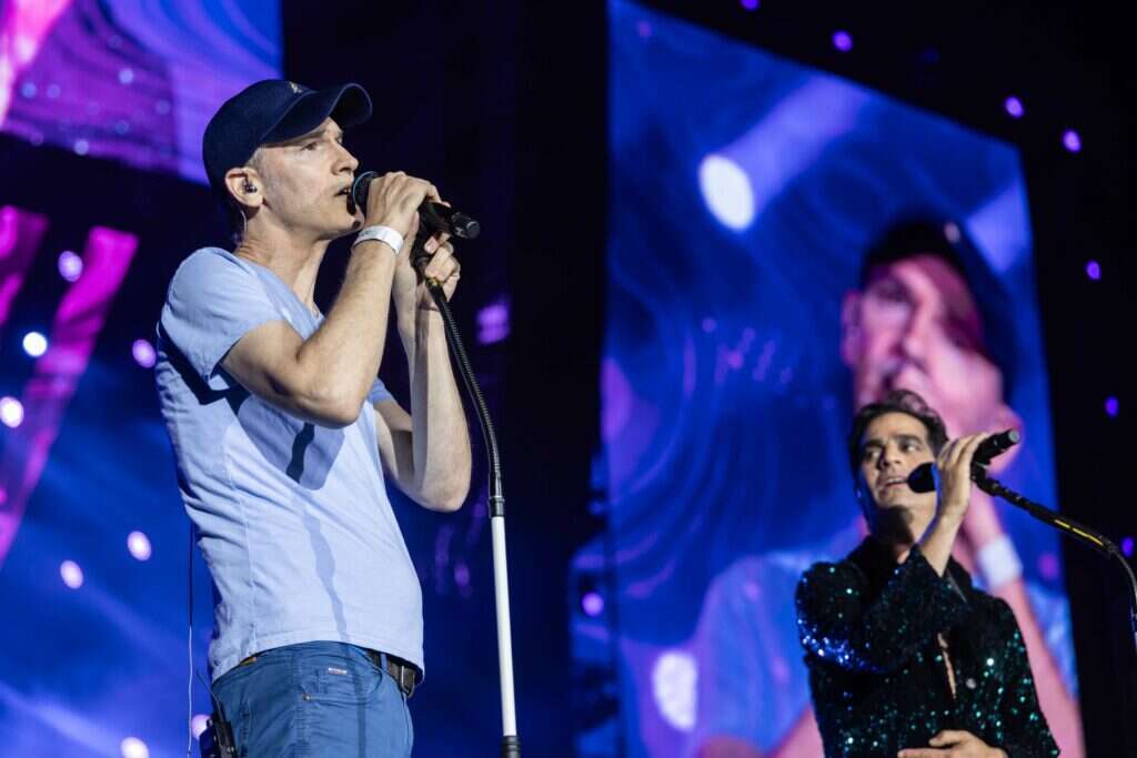 אביב גפן ונמרוד לב. | אלון לוין