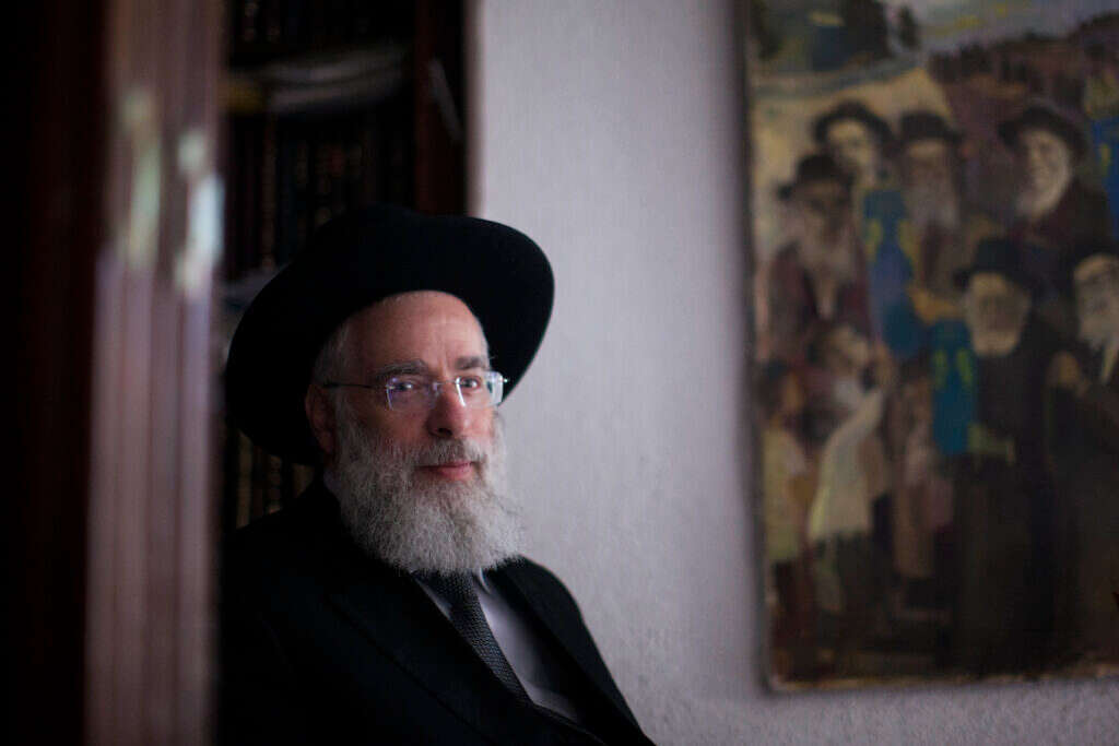 הרב יעקב שפירא. | יונתן זינדל, פלאש 90