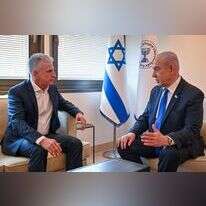 נתניהו בפגישה עם ראש המוסד. | קובי גדעון, לע"מ