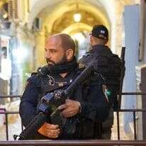 פעילות שוטרי מרחב דוד בעיר העתיקה בירושלים. | דוברות המשטרה