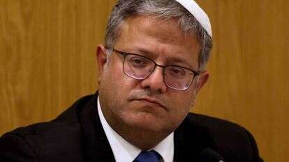 השר לביטחון לאומי, איתמר בן גביר. | AFP