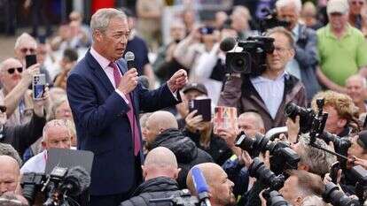 "פופוליסט גאה". נייג'ל פארג'. | EPA