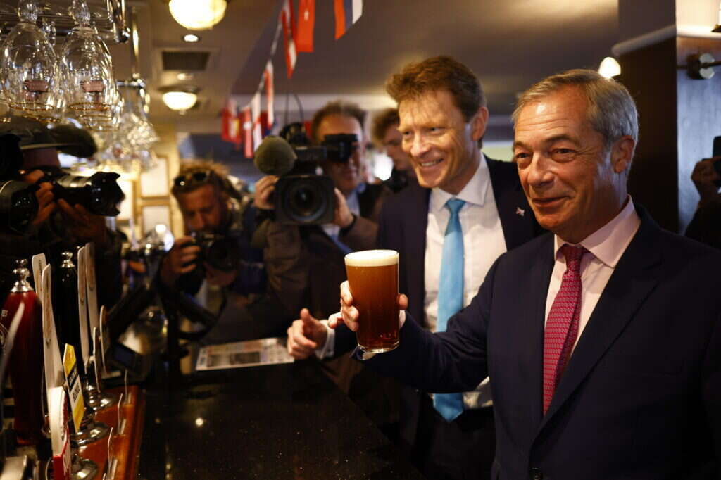 פופוליסט גאה. נייג'ל פארג'. | EPA