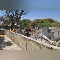 הריסת מבני הציבור בקיבוץ בארי לקראת שיקום הקיבוץ | מנהלת תקומה הריסת מבני הציבור בקיבוץ בארי לקראת שיקום הקיבוץ | מנהלת תקומה