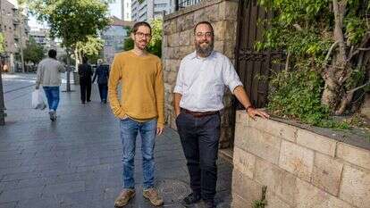 "הרבה גושניקים חמורי סבר מתחילים לבכות כשהם מתחילים לדבר על הרב עמיטל". שטדלר וגלעד. | נעמה שטרן