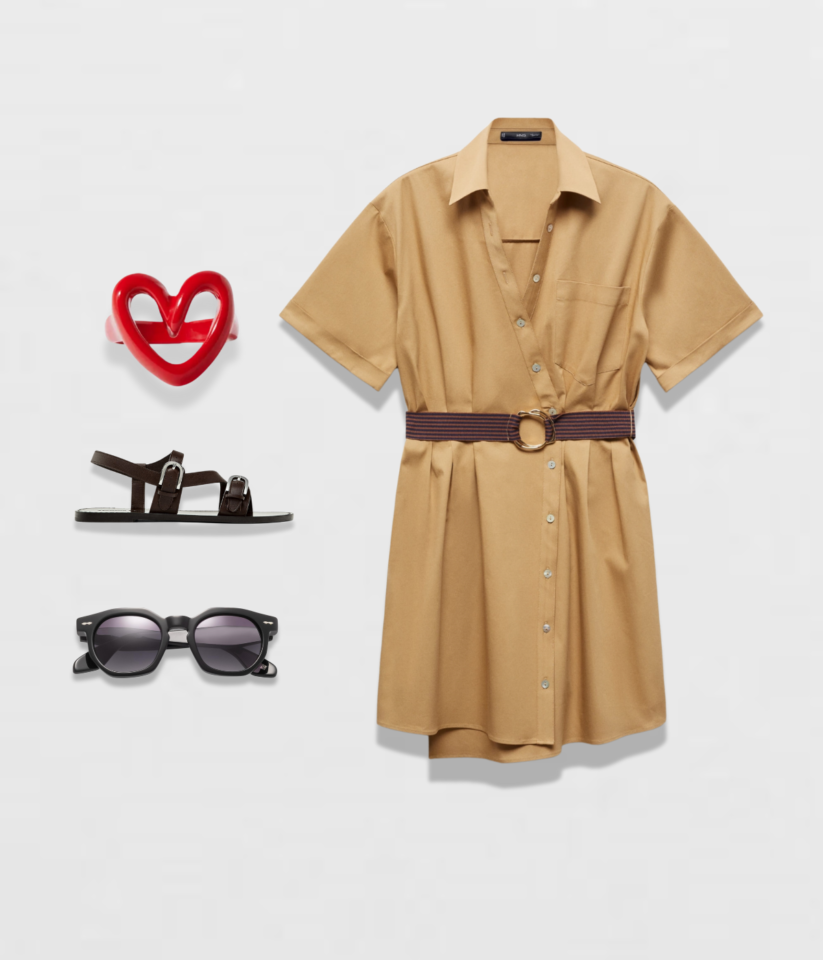 שמלה | מנגו | 430 ₪ • טבעת | פרפואה | 40 ₪ • סנדליים | Massimo Duti | 599 ₪ • משקפי שמש | קרולינה למקה | 290 ₪ שמלה | מנגו | 430 ₪ • טבעת | פרפואה | 40 ₪ • סנדליים | Massimo Duti | 599 ₪ • משקפי שמש | קרולינה למקה | 290 ₪