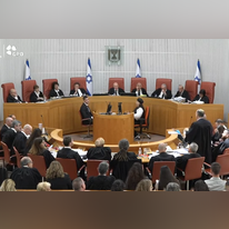 הדיון בבג"ץ בנושא חוק הגיוס בחודש יוני. | דוברות הרשות השופטת
