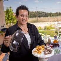 נירה דאבוש. בעלת "המטבח של נירה", קייטרינג חלבי ומקום לאירוח ביתי. | אריק סולטן