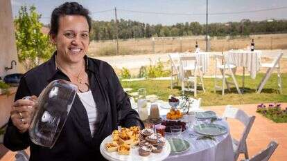 נירה דאבוש. בעלת "המטבח של נירה", קייטרינג חלבי ומקום לאירוח ביתי. | אריק סולטן