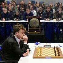 הטכנולוגיה מתקדמת אך המשחק נשאר שמרני וג'נטלמני. נימן בטורניר "טאטה סטיל" בהולנד, ינואר 2024. | אי.פי.איי