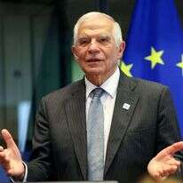 סגן נשיא הנציבות האירופית, ז'וזפ בורל. | EPA