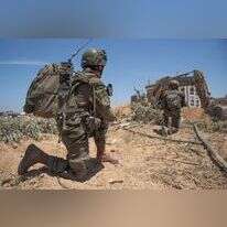 לוחמי צה"ל במהלך המבצע לחילוץ החטופים מנוציראת. | דובר צה"ל