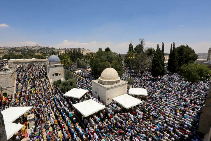 אל אקצה, הר הבית. | Suliman Khader/Flash90