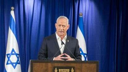 בני גנץ. | מרים אלסטר/פלאש90