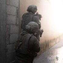 סיירת צנחנים בלחימה בעזה. | דובר צה"ל