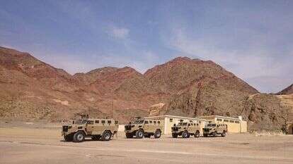 האמרים של הצבא המצרי בחצי האי סיני. | שאטרסטוק