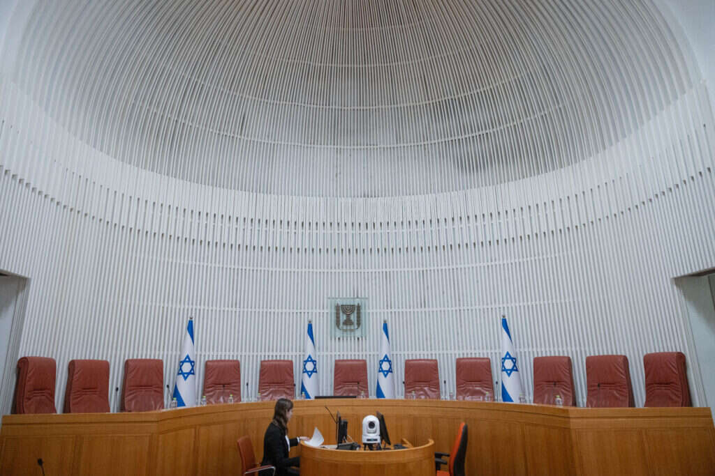 בית המשפט הגבוה לצדק (בג"ץ) | חיים גולדברג - פלאש 90