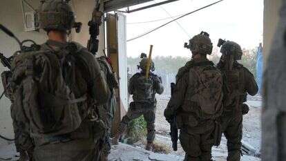 לוחמי אוגדה 99 במרכז רצועת עזה. | דובר צה"ל