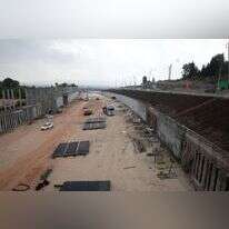 סלילת כביש 6 סמוך לצומת אלונים, 2018. | ענבל חרמוני, פלאש 90