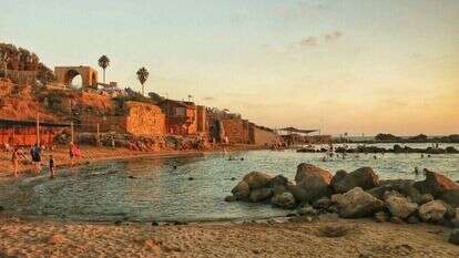 חוף אכזיב. | יניב כהן, רשות הטבע והגנים