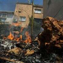 נפילת רקטה בקריית־שמונה. | אייל מרגולין - פלאש 90