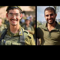סמ"ר צור אברהם ז"ל (מימין) וסמל שלום מנחם ז"ל. באדיבות אתר צה"ל