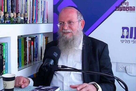 הרב אברהם וסרמן. | מסך מתוך הפודקאסט "על המשמעות"