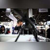 תערוכת הנשק יורוסאטורי בצרפת. | AFP