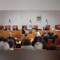 הדיון ב"חוק בן גביר" בבג"ץ. | יונתן זינדל, פלאש 90