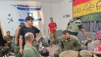 פלוגה כ' בבית המח"ט בשכונת שאבורה ברפיח. צילומים: ישי אלמקייס