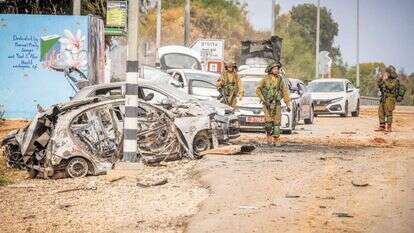 המראות בשערי קיבוץ עלומים לאחר 7 באוקטובר. | יוסי זמיר, פלאש 90