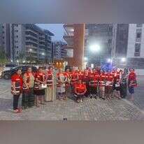 מתנדבים בצוותי החירום השכונתיים של שדרות