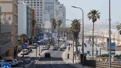 הטיילת בתל-אביב. | AFP